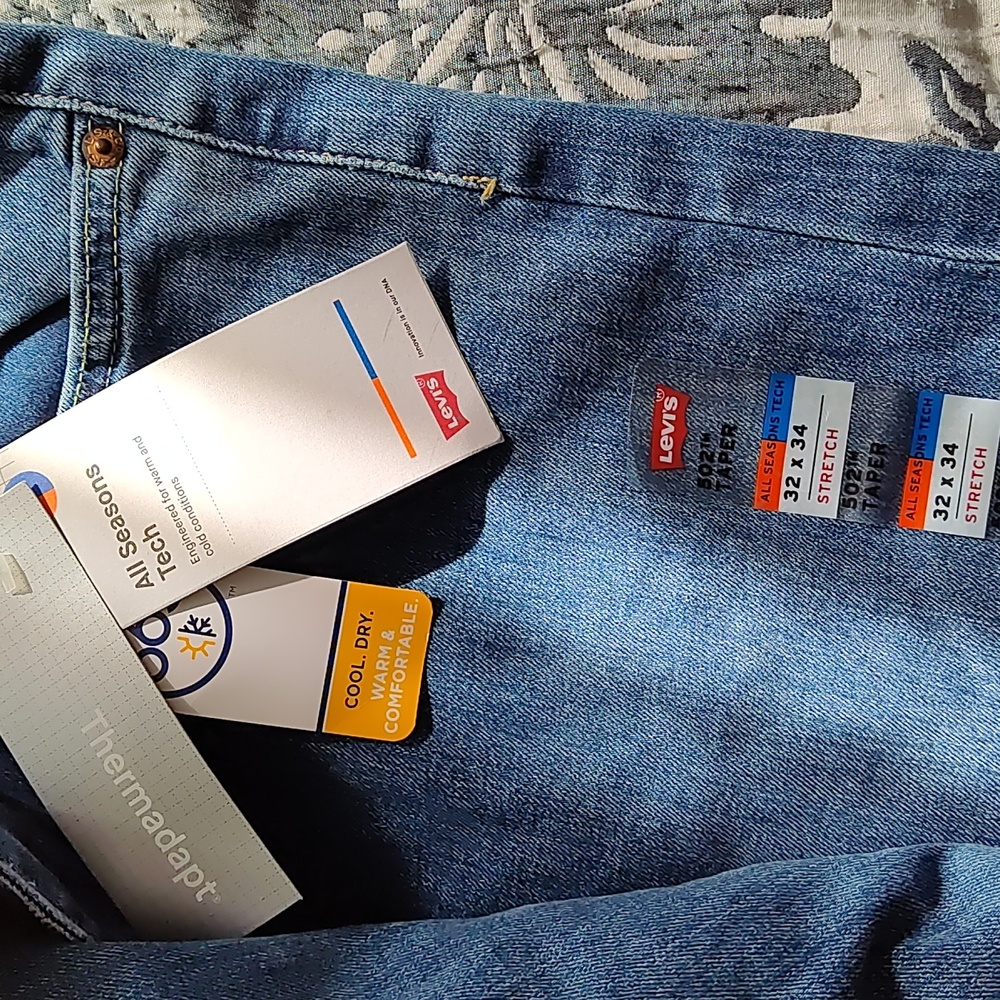 Levis 502 Taper 32x34 stretch Men - Picture 5 of 5